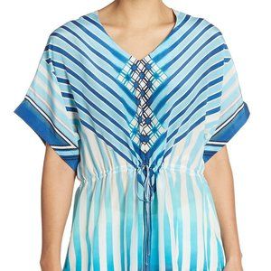 Robert Graham Liana Silk Stripe Top- NWT